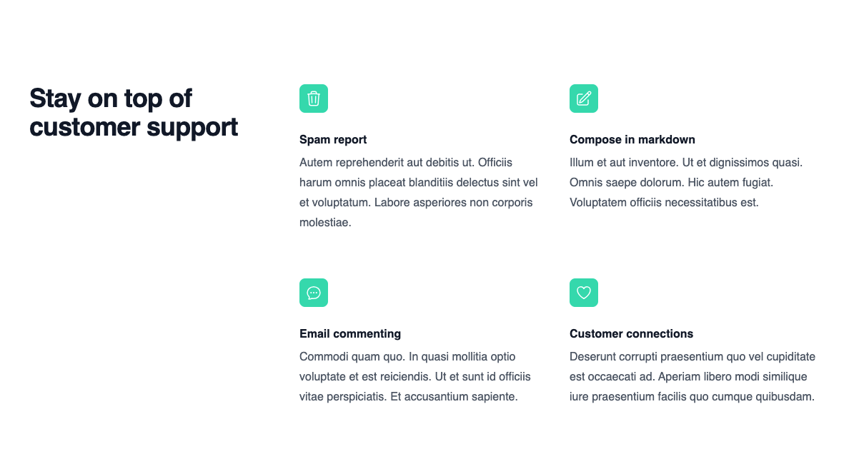 FeatureSections - Offset2x2grid