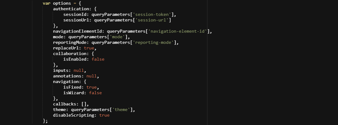 Options in the default legacy player