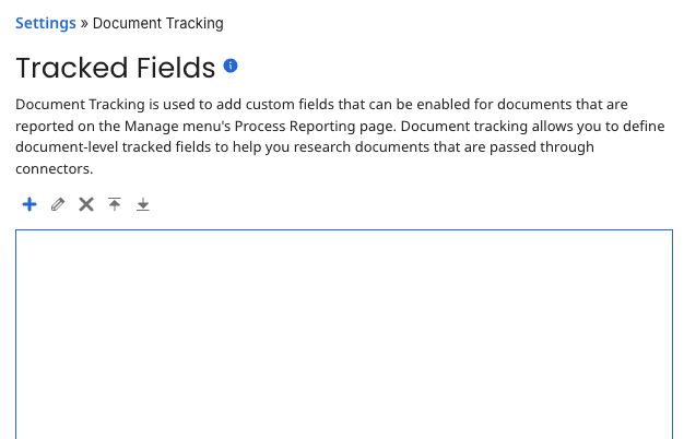 Tracked Fields